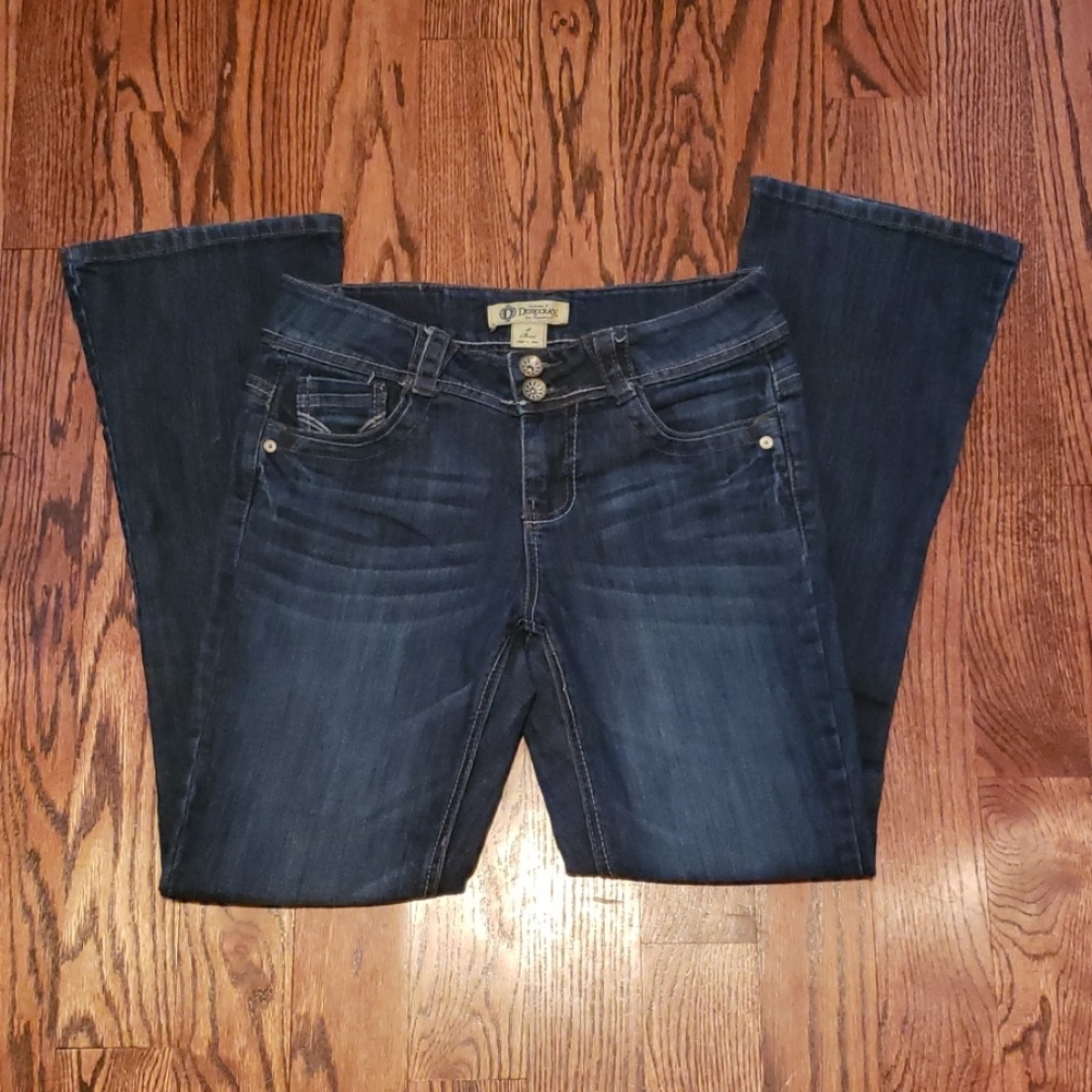 Democracy boot cut dark wash jeans